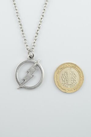 2'li The Flash - Şimşek Kolye Seti