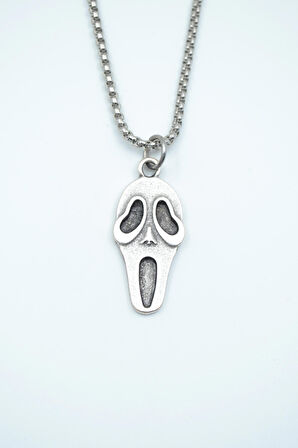 Scream - Çığlık Örme Zincir Kolye