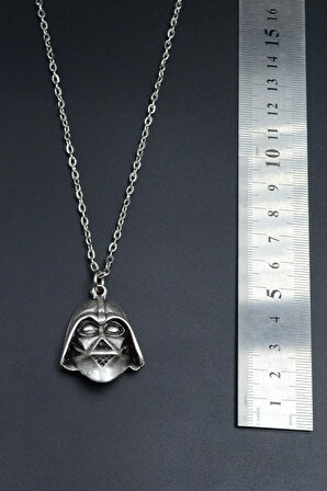 Star Wars - Darth Vader Düz Zincir Kolye