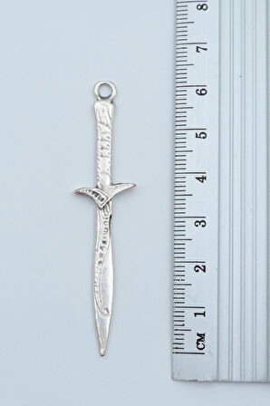 3'lü The Legen Of Zelda Kalkan Zelda Kılıç Üçgen  Gümüş Kaplama Unisex Düz Zincir Kolye Seti kod 1207