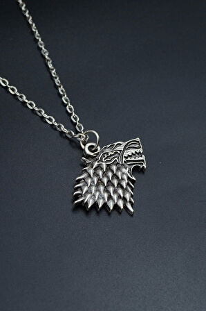 Game Of Thrones Kurt Düz Zincir Kolye