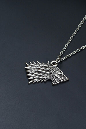 Game Of Thrones Kurt Düz Zincir Kolye