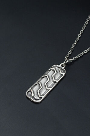 Çubuk Bar Düz Zincir Kolye