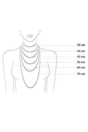 Halter - Dambıl Düz Zincir Kolye