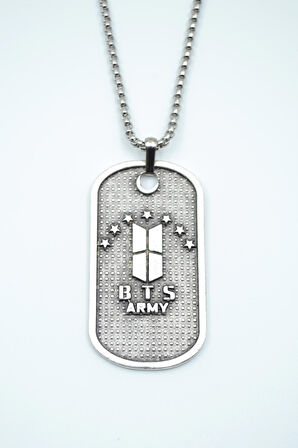 BTS Army Künye Örme Zincir Kolye