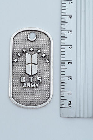 BTS Army Künye Örme Zincir Kolye