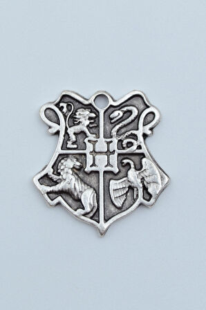 Harry Potter Hogwarts Sembol Örme Zincir Kolye