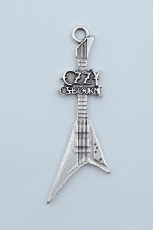 Ozzy Osbourne Elektro Gitar Örme Zincir Kolye