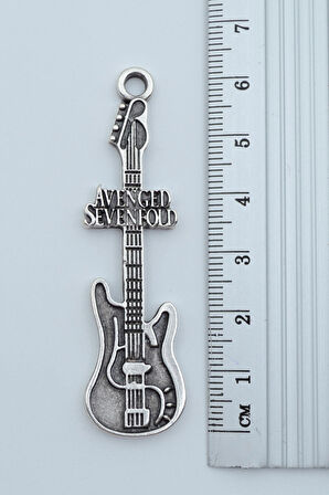 Avenged Sevenfold Elektro Gitar Örme Zincir Kolye