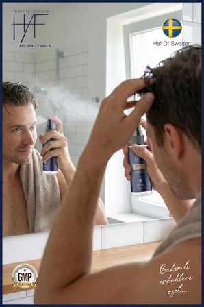 Erkek Keratin Saç Bakım Spreyi Güçlü Parlak Ve Hacimli Saçlar İçin Elektriklenme Karşıtı Sprey 150ml