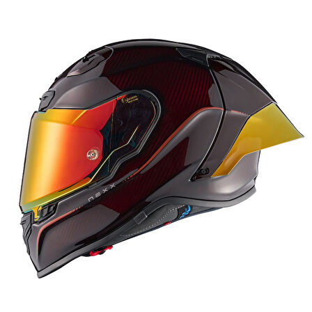 X.R3R HAGIBIS KARBON KIRMIZI KASK
