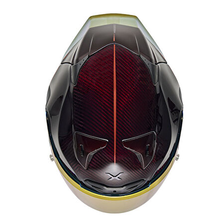 X.R3R HAGIBIS KARBON KIRMIZI KASK