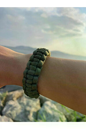 PARACORD BİLEKLİK HAKİ KOBRA MODELİ