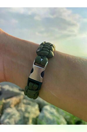 PARACORD BİLEKLİK HAKİ KOBRA MODELİ