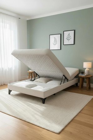 HALFBED UZANMALI YATAK-BAZA