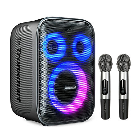 Tronsmart Halo 200 Karaoke Parti Hoparlörü KABLOSUZ 2 MİKROFONLU