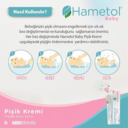 Hametol Baby Pişik Kremi 30 GR 3'LÜ SET