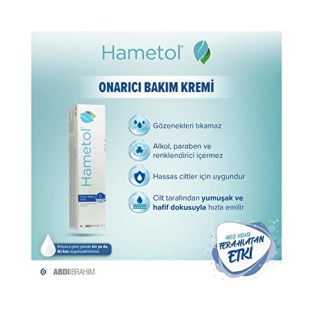 Hametol Onarıcı Bakım Kremi 30 GR 3'LÜ SET