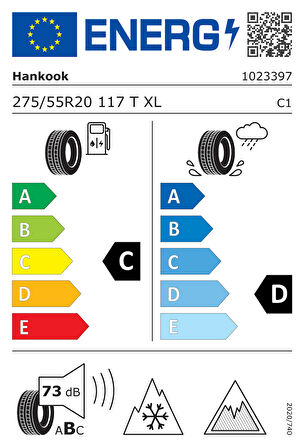 Hankook Winter i'cept X RW10 275/55R20 117T XL M+S 3PMSF ( Yıl: 2024 )