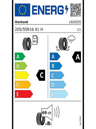 Hankook 205/55R16 91H  K135 Ventus Prime 4 Oto Yaz Lastiği(Üretim Yılı: 2025)