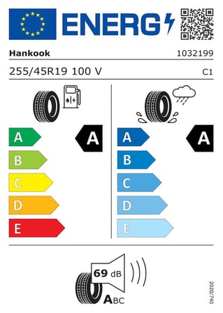 Hankook 255/45R19 100V Ventus Evo SUV K137A  Oto Yaz Lastiği (Üretim Yılı:2026)