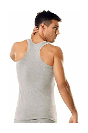 Erkek Gri Sporcu Rambo Atlet 6'lı