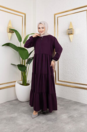 Kadın Fermuarlı Cepli Ayrobin Ferace