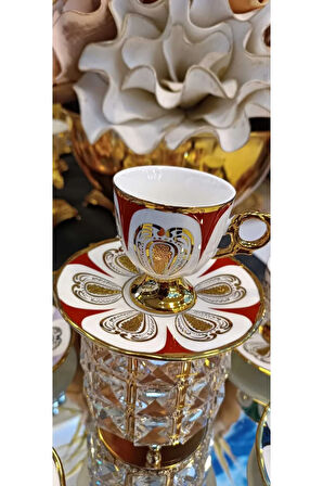 LOKMAN ZÜCCACİYE HAROLD KAHVE FİNCAN TAKIMI