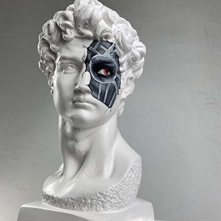 David 'Cyborg' Dekoratif Heykel, Pop Art Roma Yunan Heykelleri