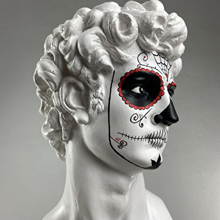 David 'Day of the Dead' Dekoratif Heykel, Pop Art Roma Yunan Heykelleri