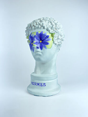 Hermes 'Bloom' Dekoratif Heykel, Pop Art Roma Yunan Heykelleri