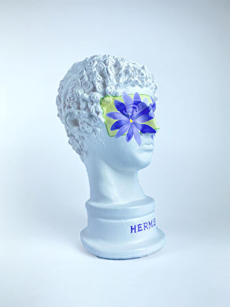 Hermes 'Bloom' Dekoratif Heykel, Pop Art Roma Yunan Heykelleri