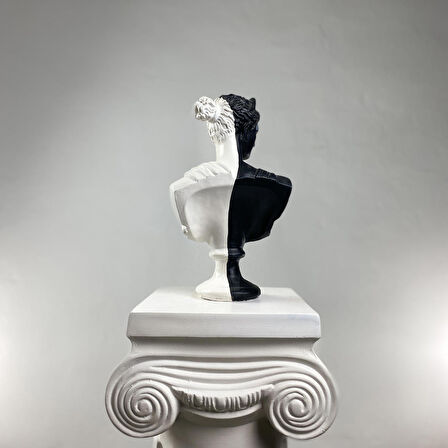 Artemis 'Slice of Color' Dekoratif Heykel, Pop Art Roma Yunan Heykelleri