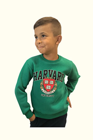 Erkek Çocuk 3 Iplik Şardonlu Sweatshirt