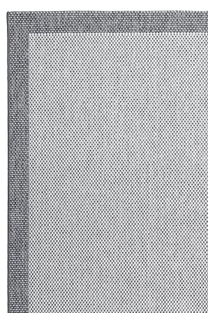 Modern Gri Bordürlü Sisal Dokulu Salon ve Oturma Odası Halısı