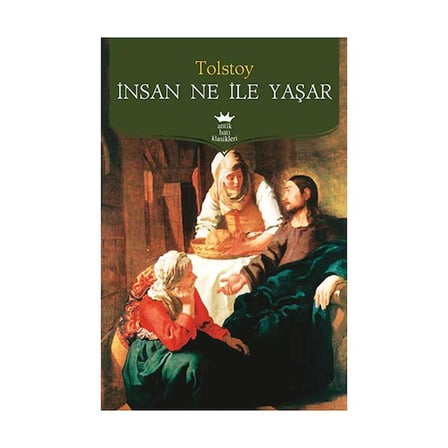 Antik Kitap İnsan Ne ile Yaşar - Lev Nikolayeviç Tolstoy