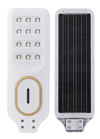 PREMİUM HB-800 400W Güneş Enerjili  LED Aydınlatma Bahçe Sokak Direk Armatürü. SOLAR AYDINLATMA.(30A.LİFO4)