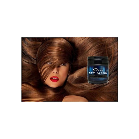 Clasy Net Mask 450ML Saç Bakım Maskesi ile 120ML Playboy Masaj Yağı