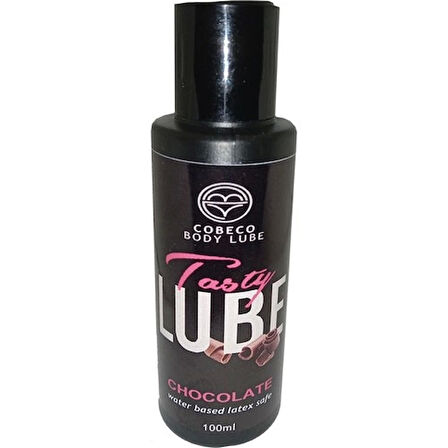 Cobeco Body Lube Water Based With Chocolate - Tasty Lube Latex Safe 100 ml Srcx - Latex - Kondom Uyumlu Su Bazlı Anàl Kàydırıcı Vajìnal Kàyganlàştırıcı Çikolatalı Lubrikant Jel