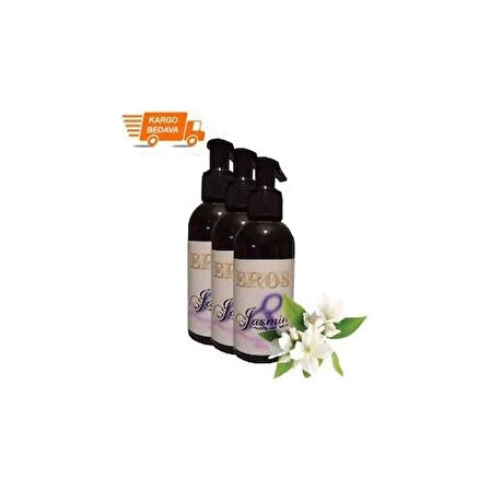 Eros Jasmin Massage Oil 120ML Yasemin Kokulu Masaj Yağı 3 Adet