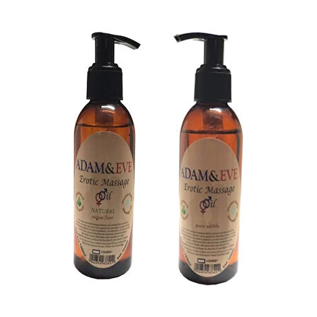 Hintohu Adam&eErkeklere Kadınlara Özel Sade Vanilya Aromalı Masaj Yağı Massage Oil 125ML