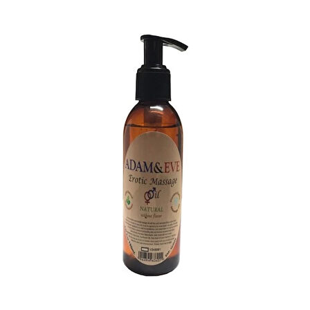 Hintohu Adam&eErkeklere Kadınlara Özel Sade Vanilya Aromalı Masaj Yağı Massage Oil 125ML