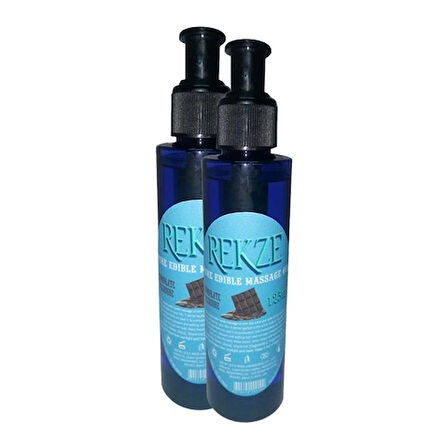 Hintohu Rekze Erkeklere Kadınlara Özel Çikolata Aromalı Masaj Yağı Pure Edible Chocolate Flavor Massage Oil 125ML 2 Adet