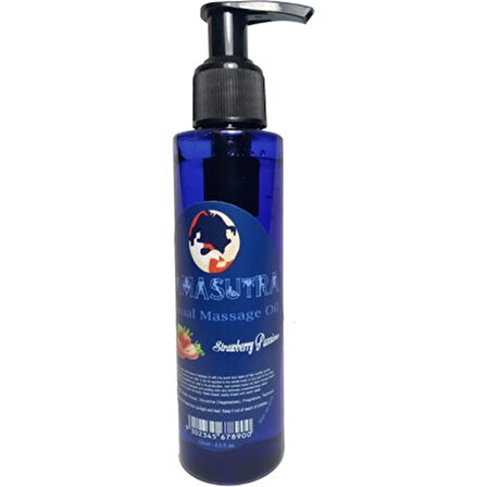 Kamasutra Çilek Aromalı Masaj Yağı Pure Edible Strawberry Flavor Massage Oil 125 ml