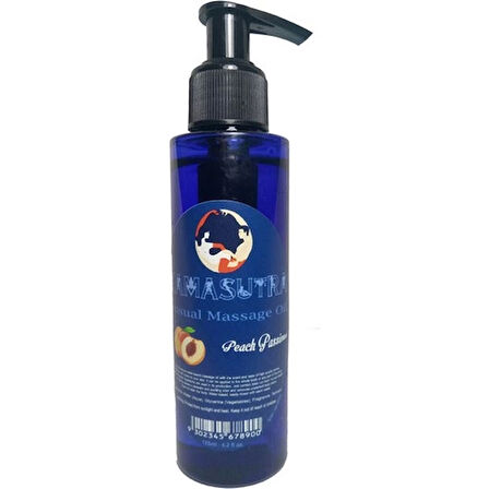 Kamasutra Sensual Peach Pleasure Massage Oil | Aromatik Şeftalili ER0TIK Masaj Yağı 125 ml