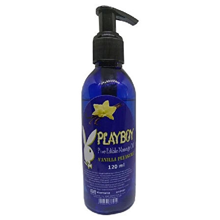 Playboy Pure Edible Aromalı Vanilyalı Masaj Yağı 120ML Masaj Yağı / Pure Edible Massage Oil Vanilla Flavored Massage Oil 120ML