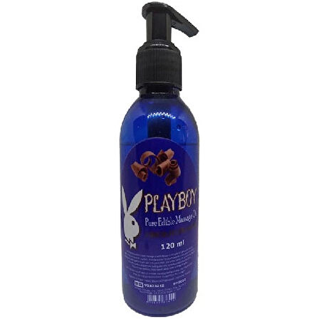 Playboy Pure Edible Masaj YAĞI120ML Çikolata Aromalı Masaj Yağı Snmx - 120ML Pure Edible Massage Oil Chocolate Flavored Massage Oil