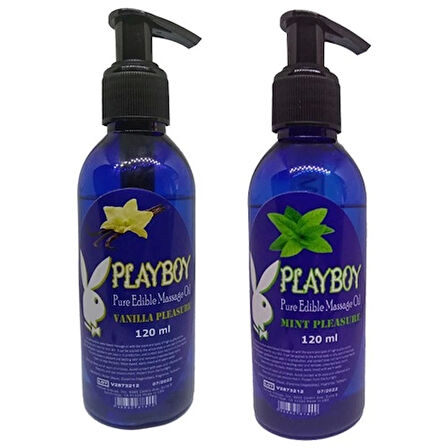 Playboy Vanilyalı ve Nane Aromalı Masaj Yağı
