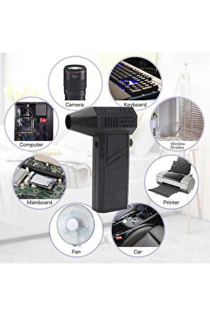 X6 Turbo Fan Hava Tabancası, Şarjlı Hava Tabancası