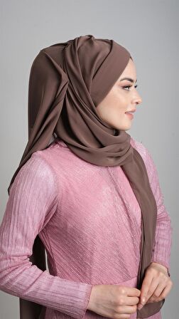 Vizon Pratik Hazır Geçmeli Bone Şal Şifon Kendinden Boneli Tek Bantlı 1453_10